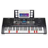 V-TONE VK-500 61L Keyboard – 61 Tangenter med LED Læringsfunktion til Børn og Begyndere