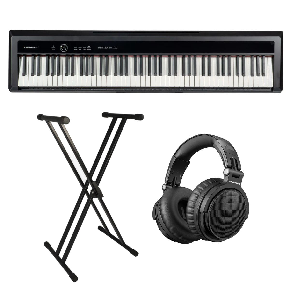 Grooveland P450 Electric Piano Pack (Black)