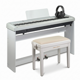 Grooveland P450 Piano Package (White)